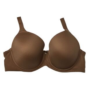 Soma Brown Embraceable Full Coverage Bra 36F 36DDD Adjustable Straps